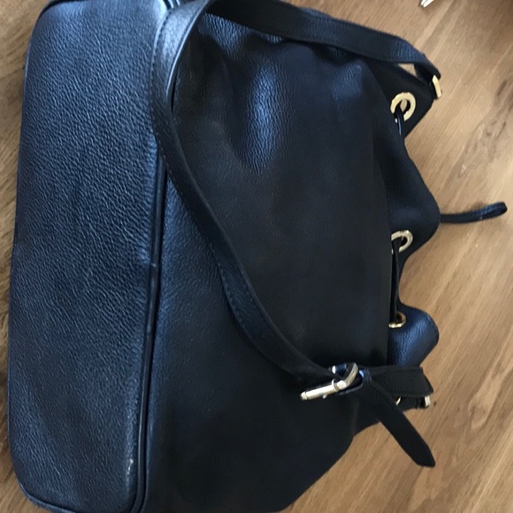 Michael Kohrs black leather bag - Picture 3 of 5